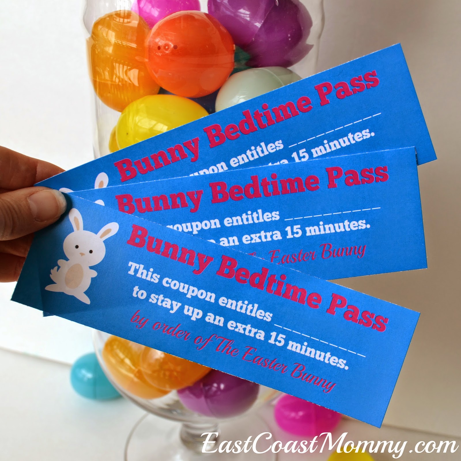 East Coast Mommy Easter Bunny Coupons {free printable}