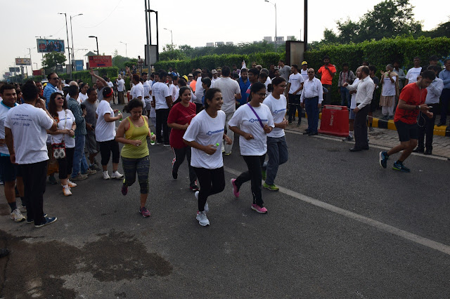 Saroj Cardiac Sciences in association with UPF conducts mini - marathon Saroj Cardiac Sciences in association with UPF conducts mini - marathon