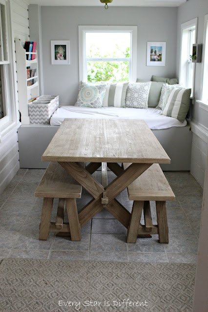 A Minimalist Montessori Home Tour: The Dining Room Main View at Entrance