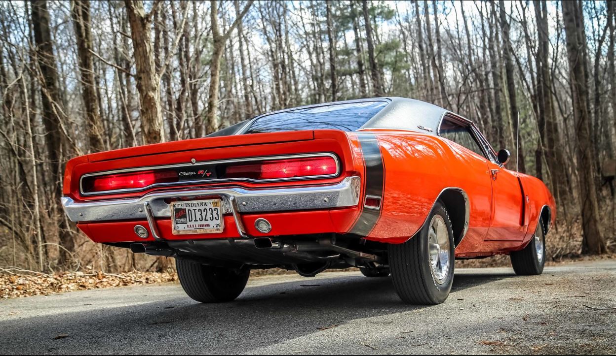 Dodge Charger 1970 back
