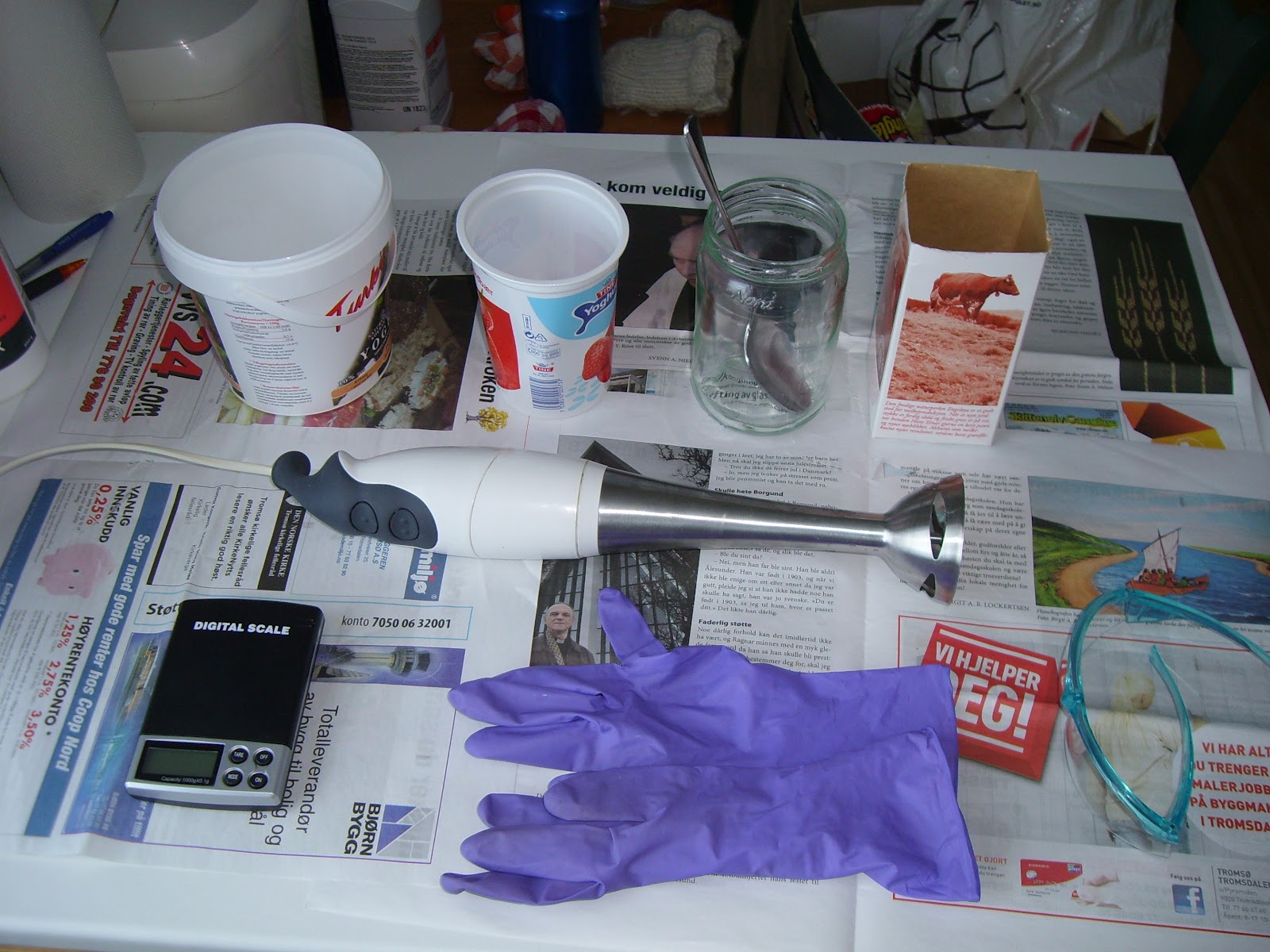 6 How to make soap equipment