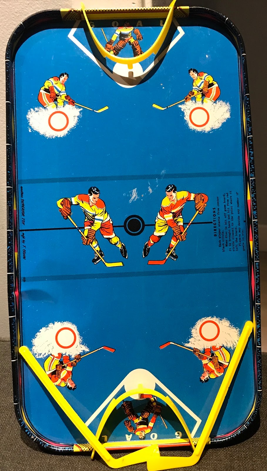 Vintage Hockey Toys and Games