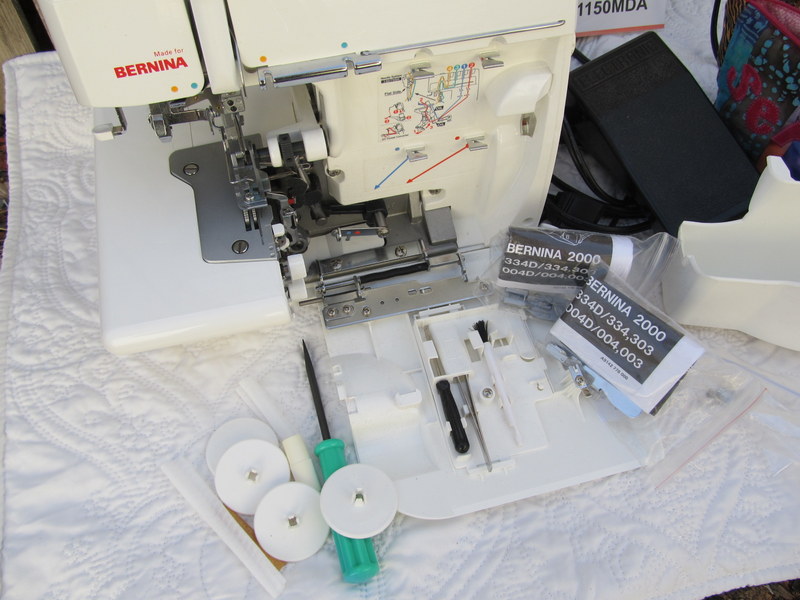 Patchouli Moon Studio Bernina Overlocker/Serger 1150 MDA FOR SALE