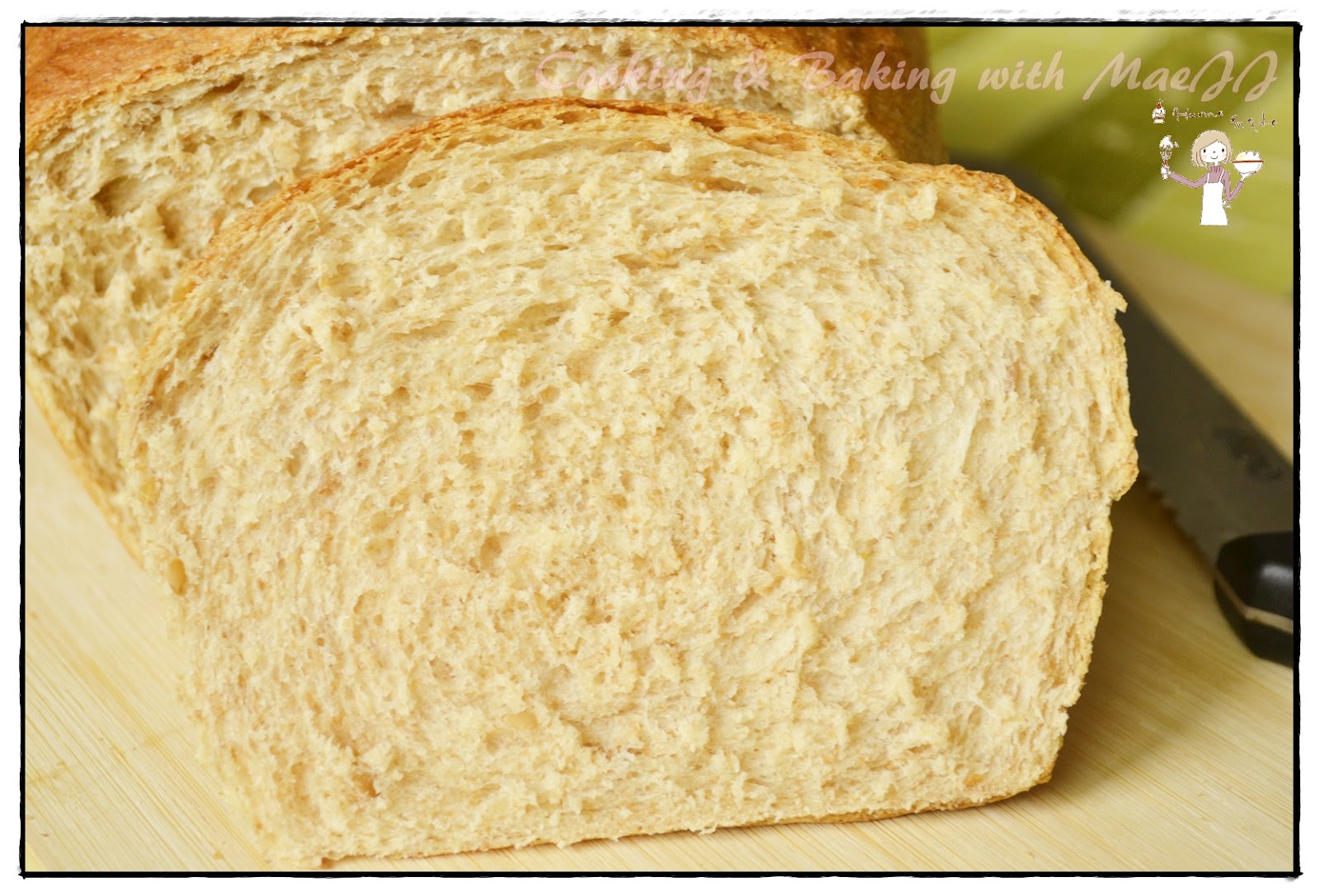 Cooking and Baking with MaeJJ American Sandwich Bread