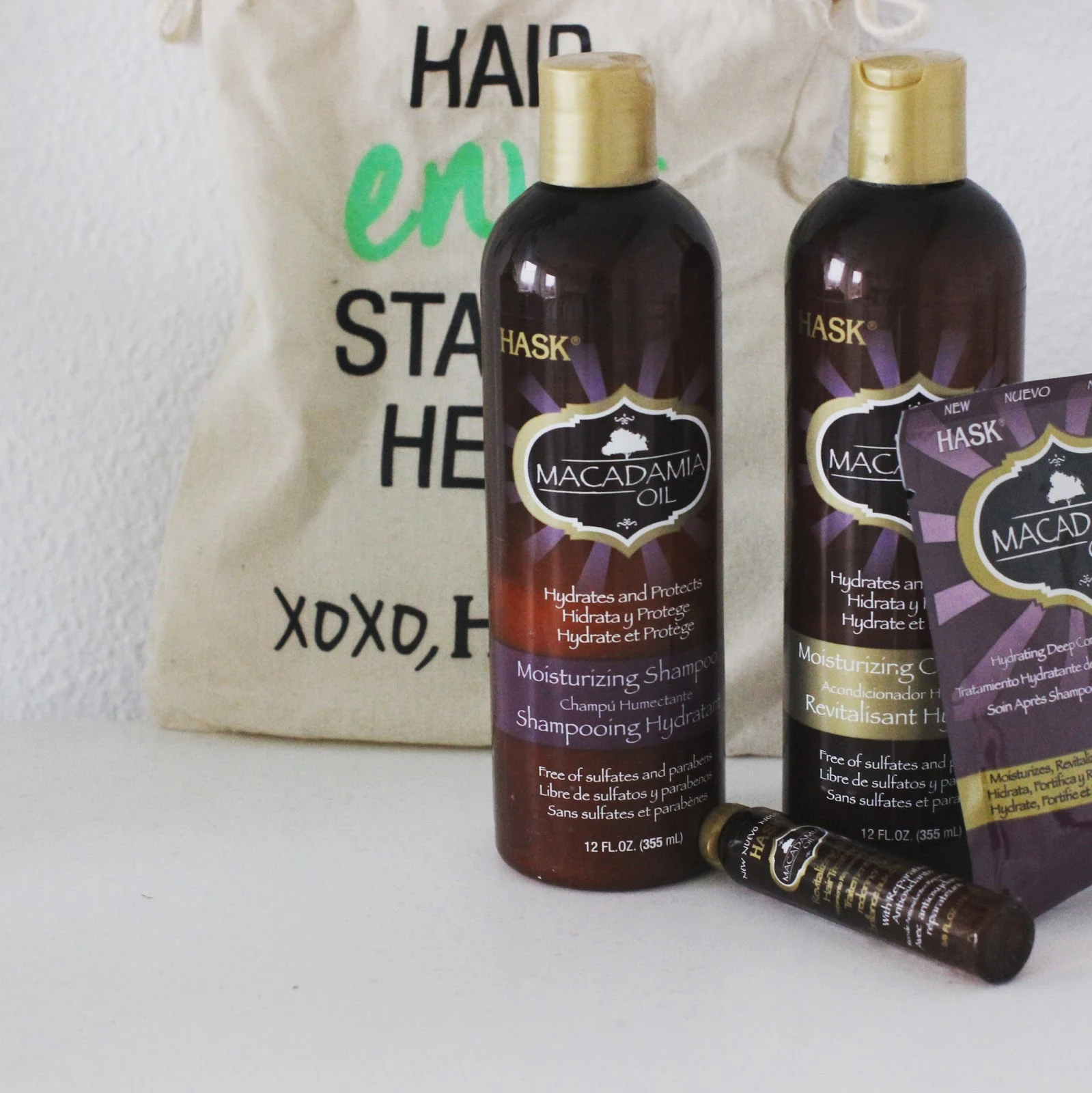 Artistic Hask Shampoo And Conditioner Capture for Mobile