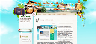 Nepal Landmarks to Check Blogger Template is a free travel blogger template