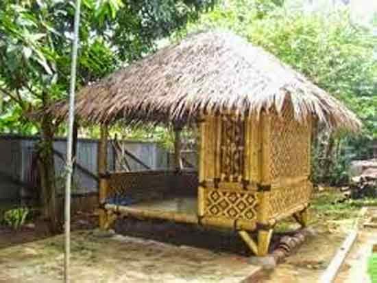 Contoh Desain  Saung Bambu  Desain  Rumah  Sederhana 