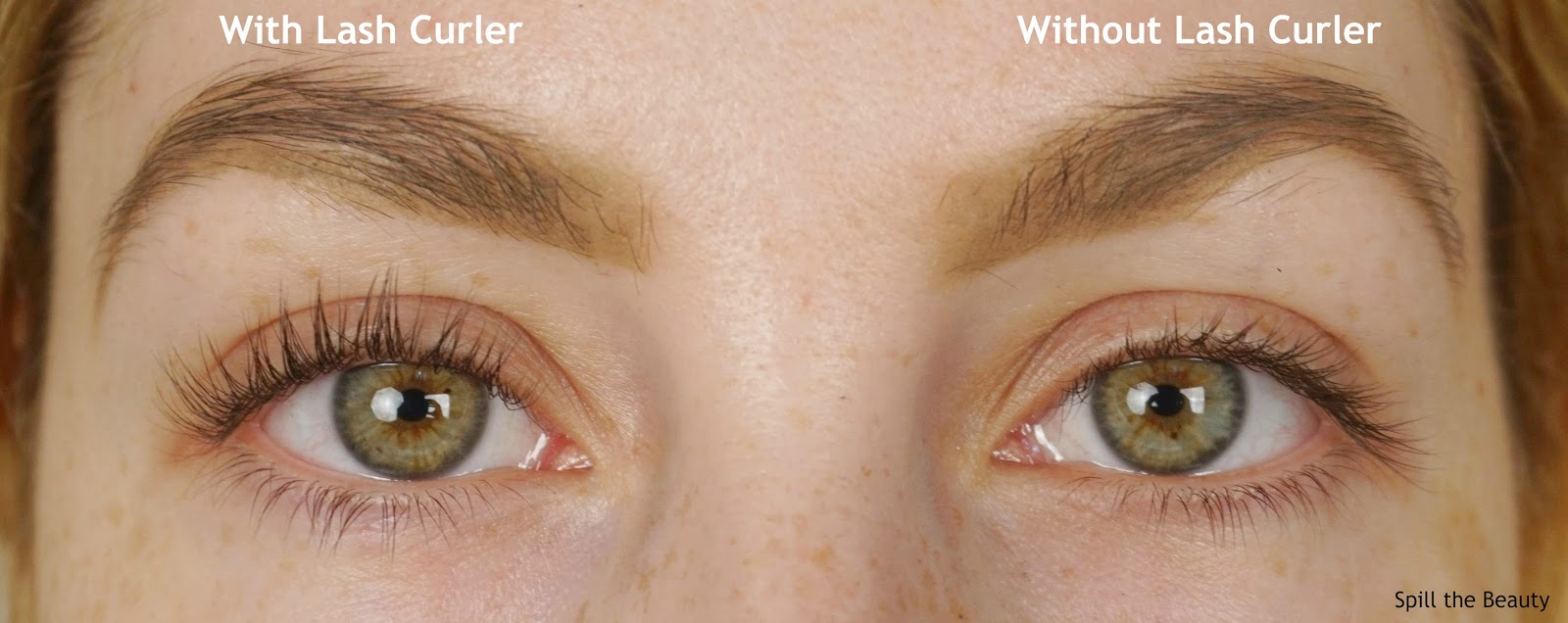 Tweezerman Rose Gold Classic Lash Curler Review, Before & After