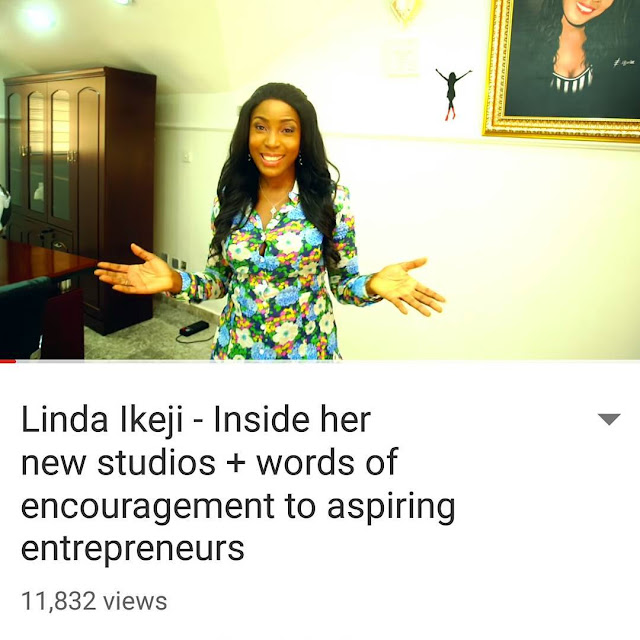 lindaikeji's mega office complex in lagos Linda ikeji's office complex in lagos
