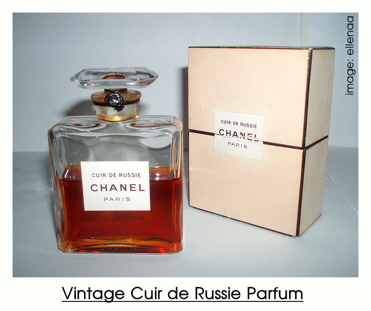 Chanel Perfume Bottles: Cuir de Russie by Chanel c1924