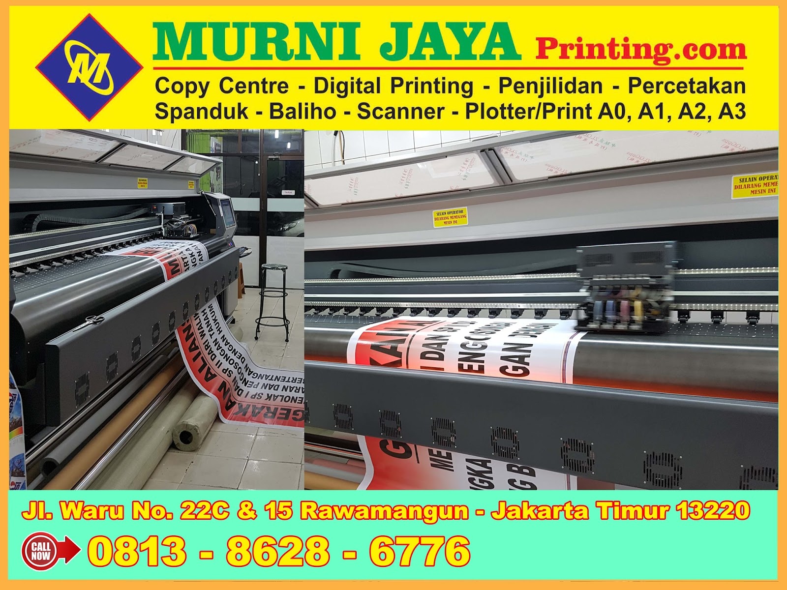Murni Jaya Printing Jasa Fotocopy Penjilidan Cetak Spanduk Murah 24 Jam Di Jakarta Cetak Spanduk Murah Dan Berkualitas 24 Jam Di Jakarta