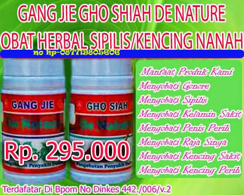 obat sipilis kencing nanah