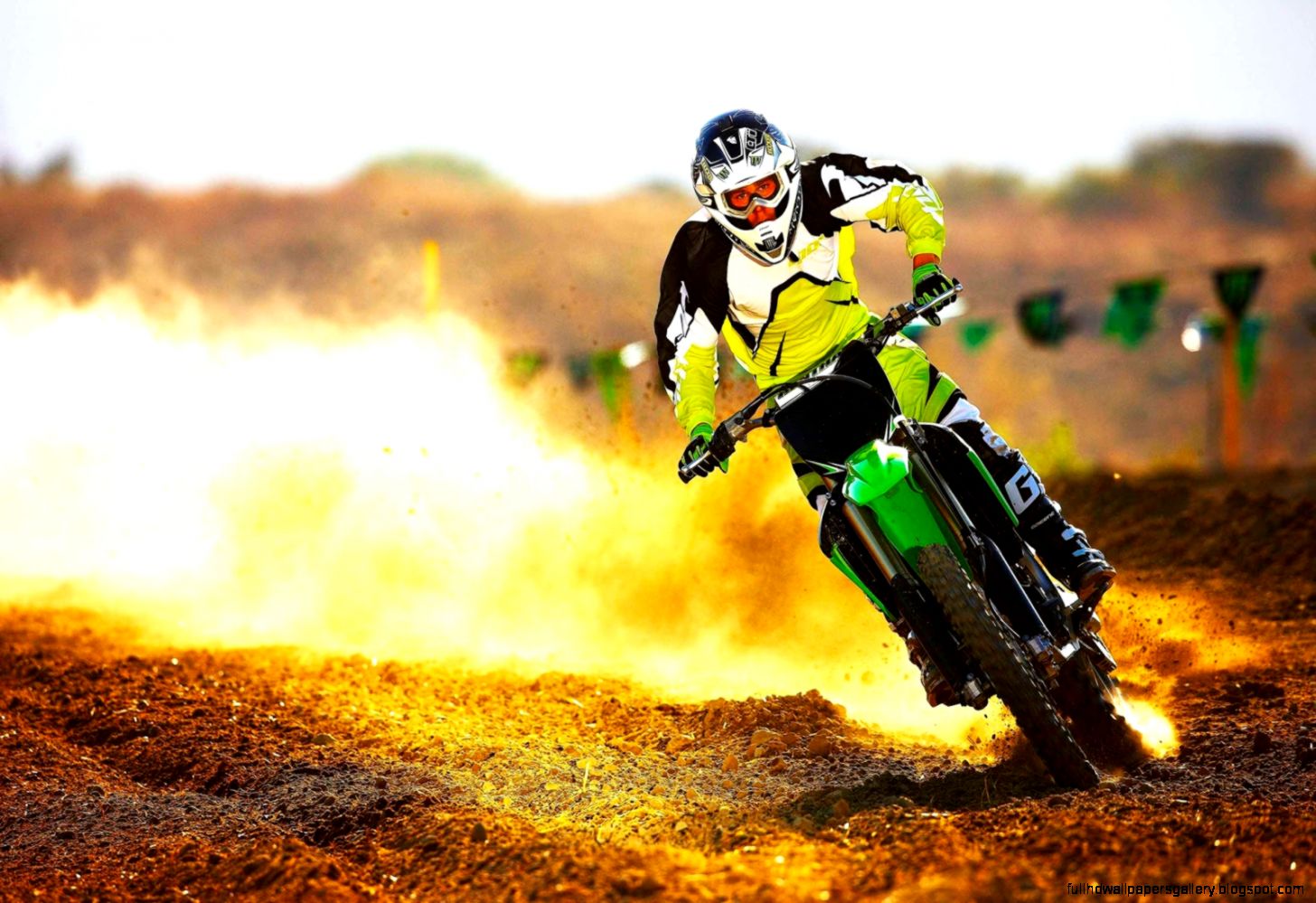 Kawasaki Dirt Bike Wallpaper  HD Wallpapers Pics