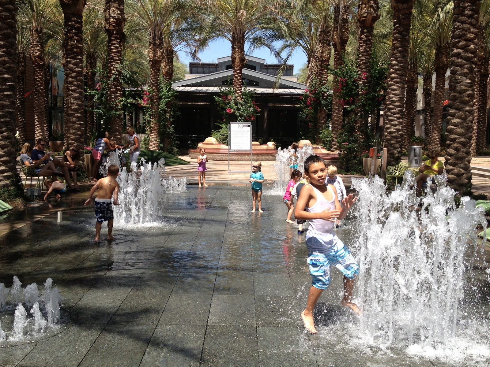Love Always, Paola SCOTTSDALE QUARTER SPLASH PAD