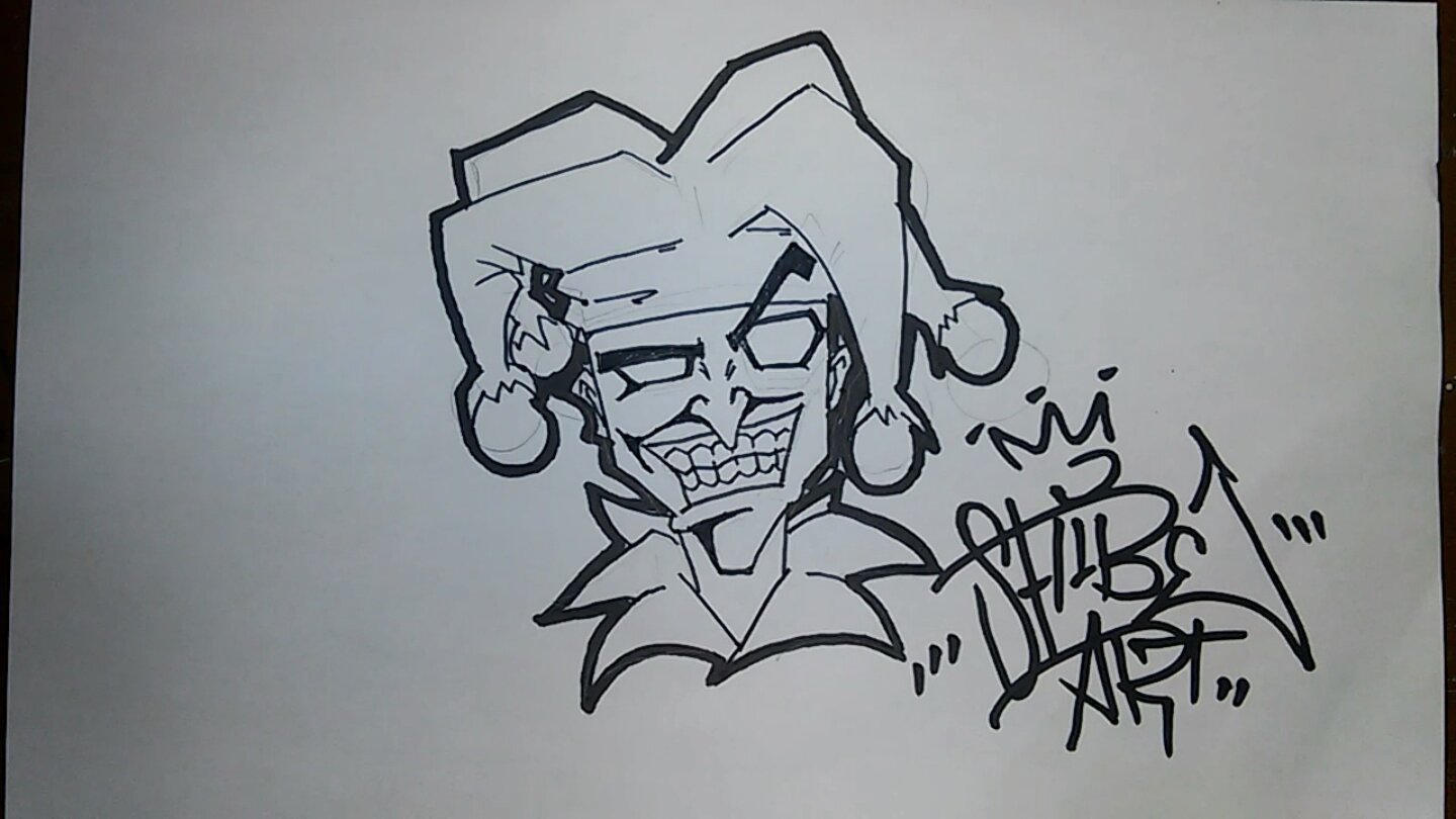 Gambar Grafiti Karakter Pilox Gambar Grafiti Keren