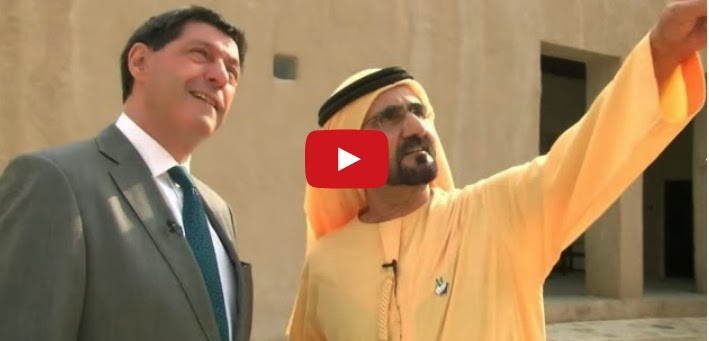 dubai prince stops plane bbc interview