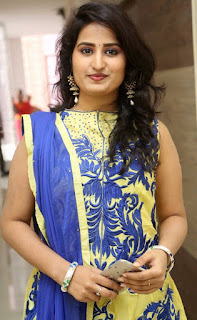 Telugu Serial Actress Ankitha Stills At Undha Ledha Movie Promotions (2)