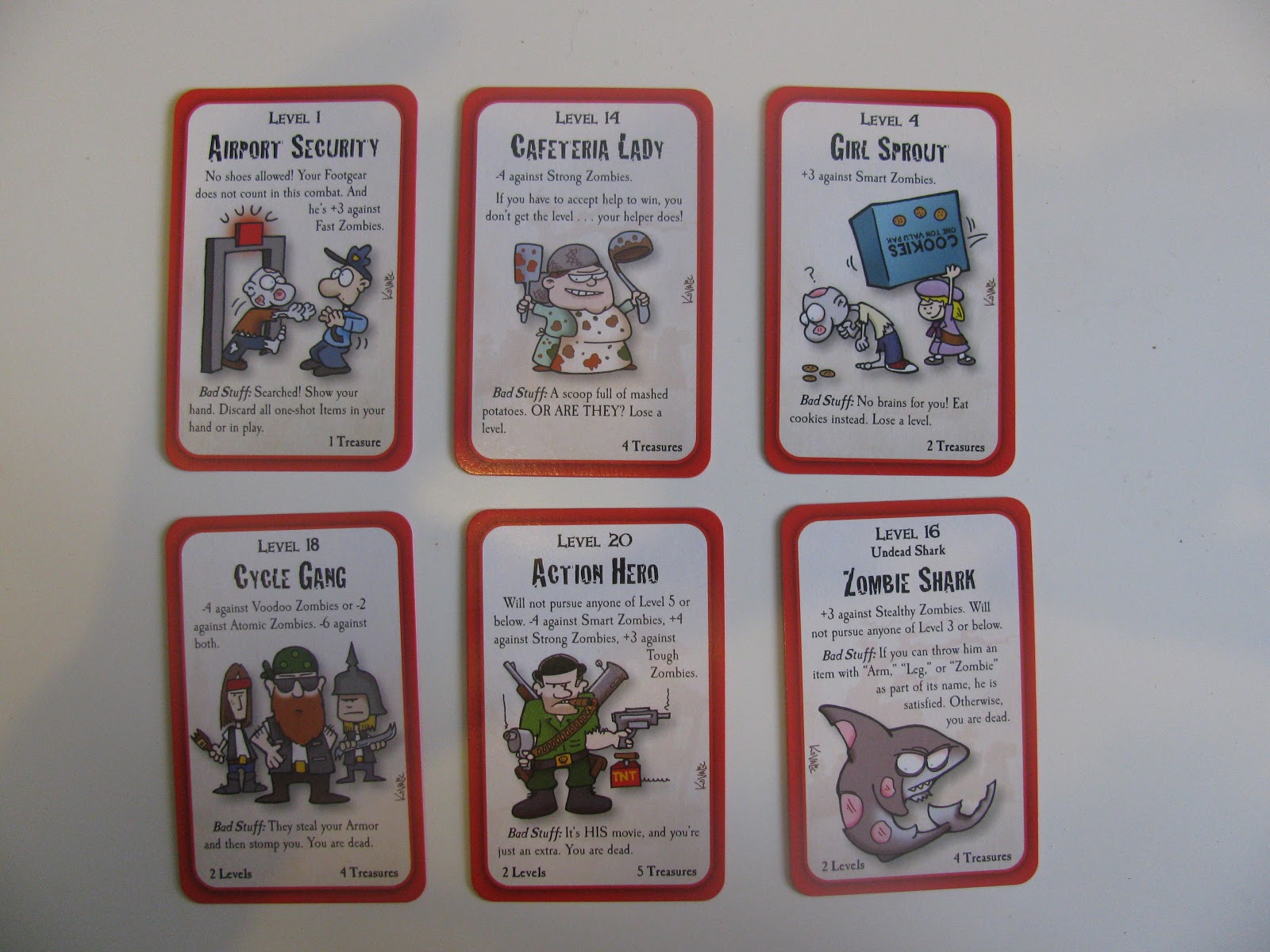 Frontline Gamer: Review: Munchkin Zombies