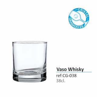Vasos de whisky 38cl para personalizar con el diseño que desee