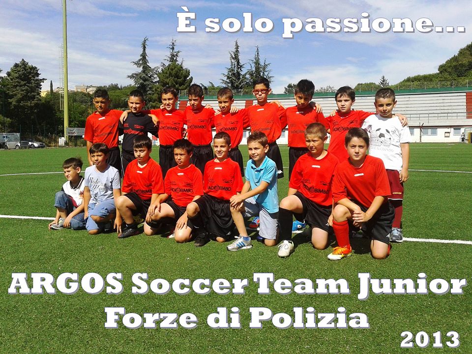 ARGOS Soccer TEAM Forze di Polizia ARGOS Soccer TEAM Junior vince il