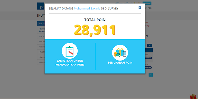 Cara daftar disitus di survey-id 