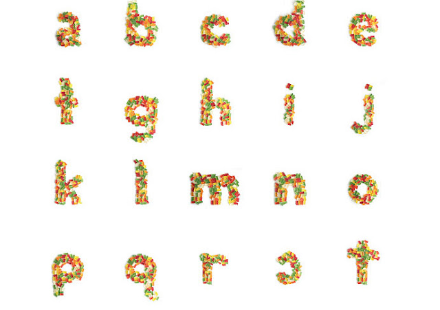 gummi bear alphabet