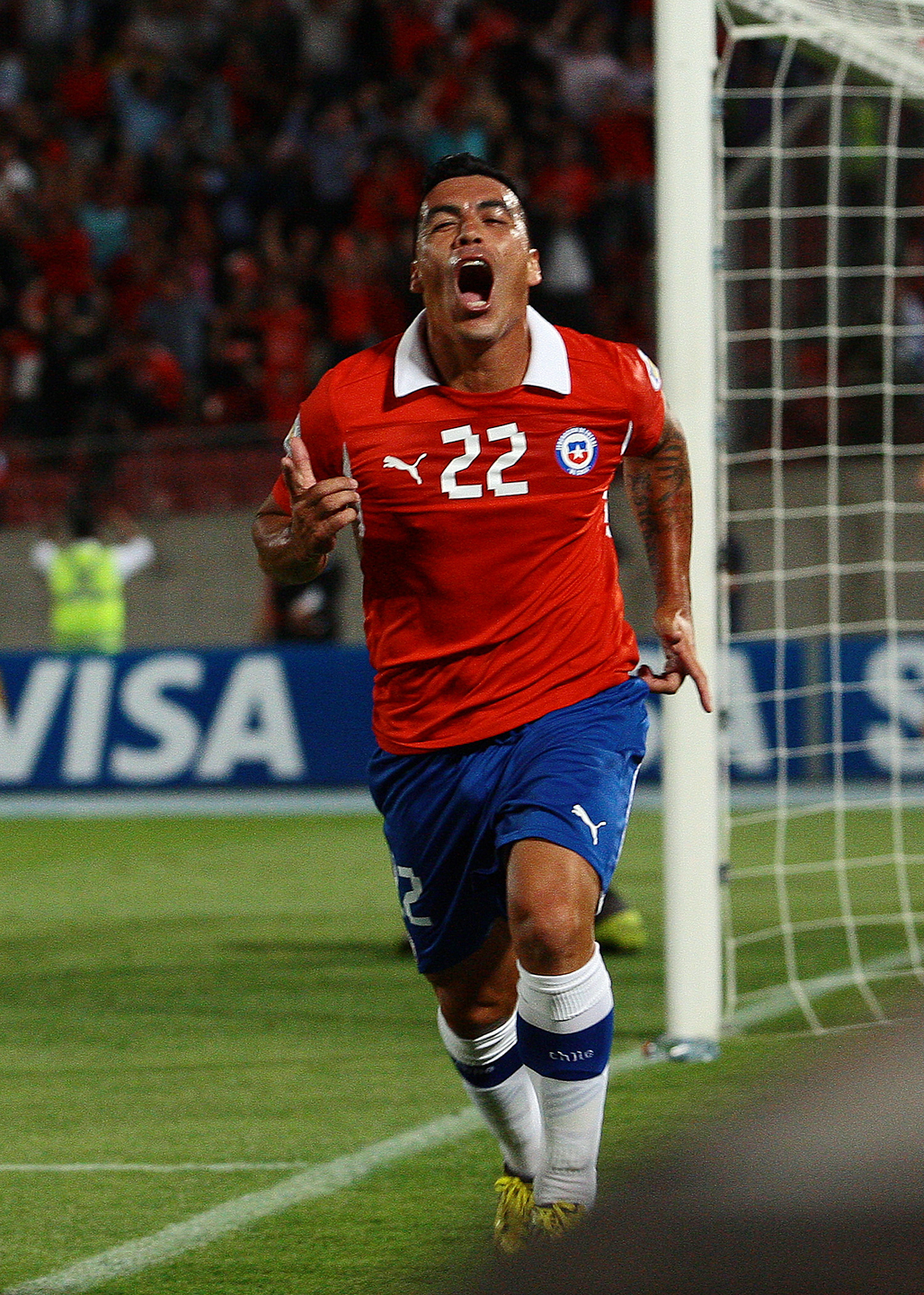 Partidos de la Roja Esteban Paredes