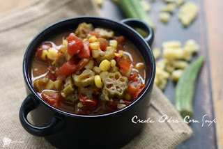 Creole Okra Corn Soup