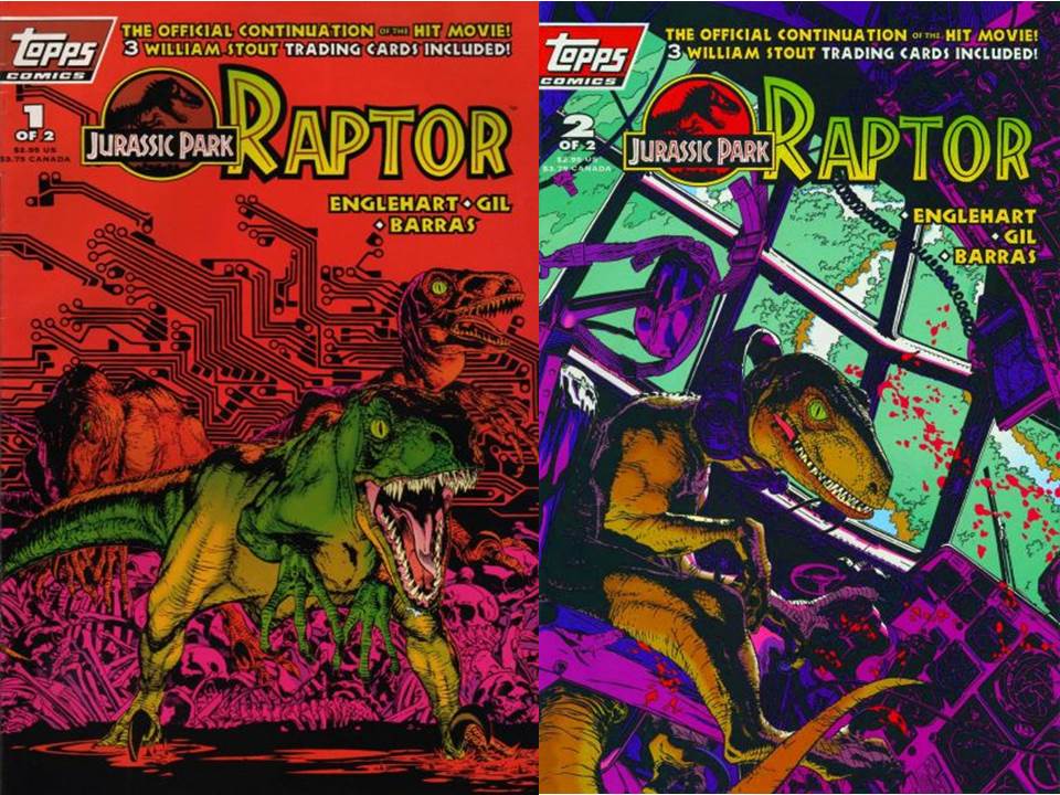 Dave S Comic Heroes Blog A World Of Topps Jurassic Park