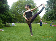 yoga dans le parc nature 2