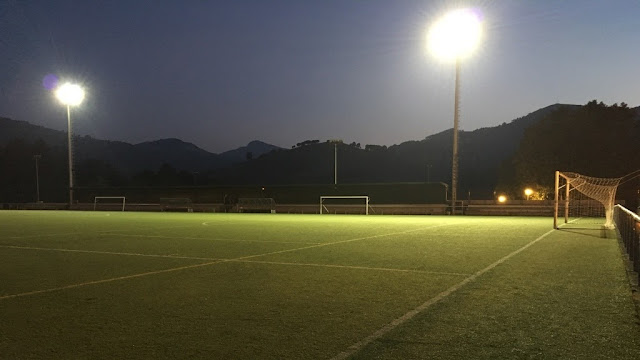 Campo de fútbol de La Siebe, en Cruces