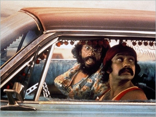 Comedy legends cheech marin and tommy chong. 