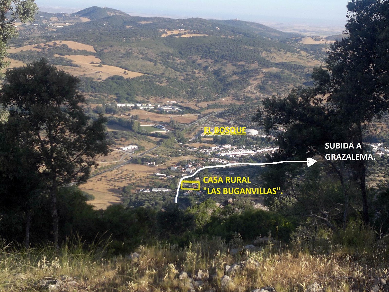 VIVIENDA TURISTICA DE ALOJAMIENTO RURAL "LAS BUGANVILLAS". SIERRA DE