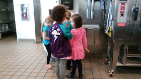 Washing hands Whimiscal Fun in the Kitchen with Girl Scouts of North East Ohio