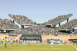  El estadio Mmabatho de Sudáfrica 