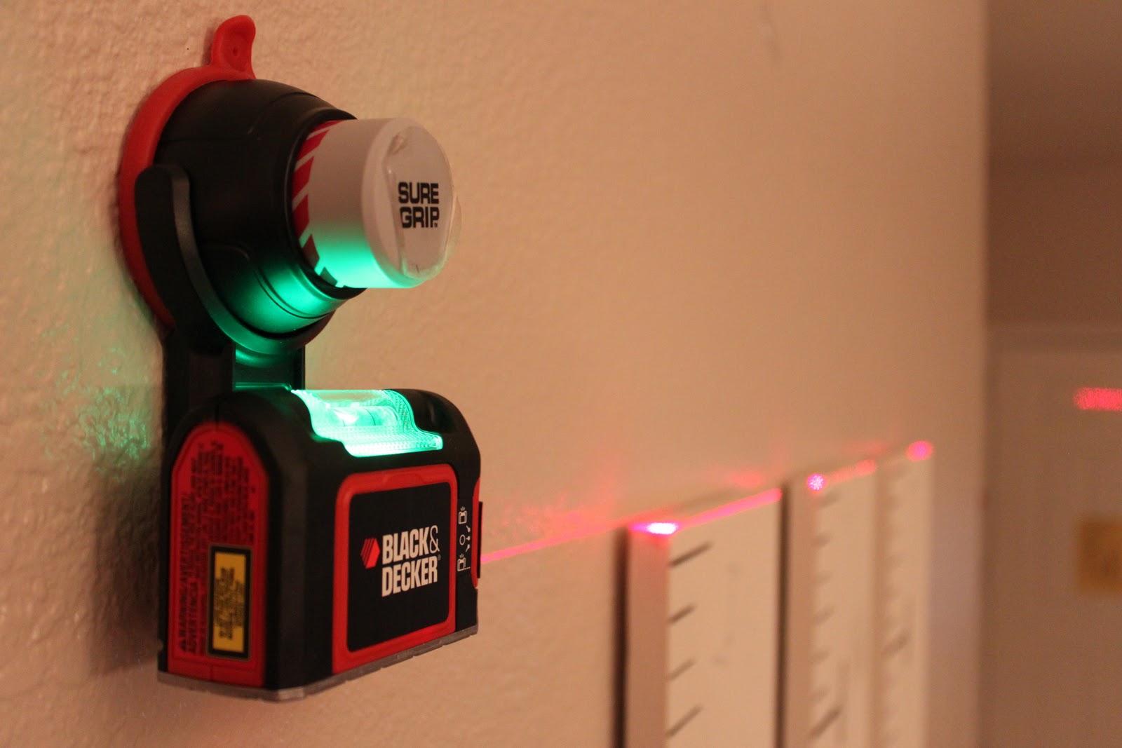 Black and Decker Laser Level Giveaway.