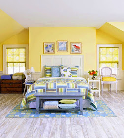 dormitorios color amarillo