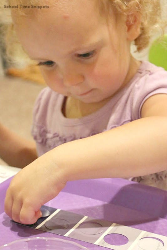 Paint Chip Color Matching Puzzle School Time Snippets