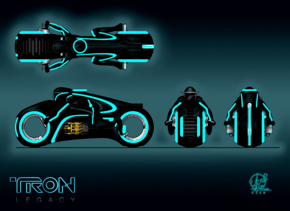 Tron Light Cycle Image