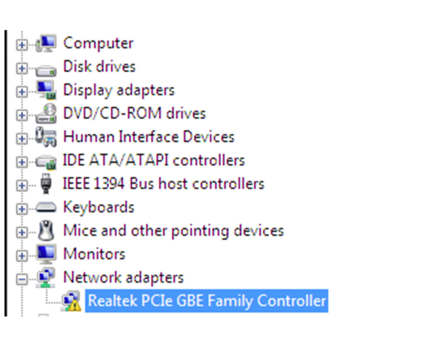Adapter Error Code 31 This device is not working properly