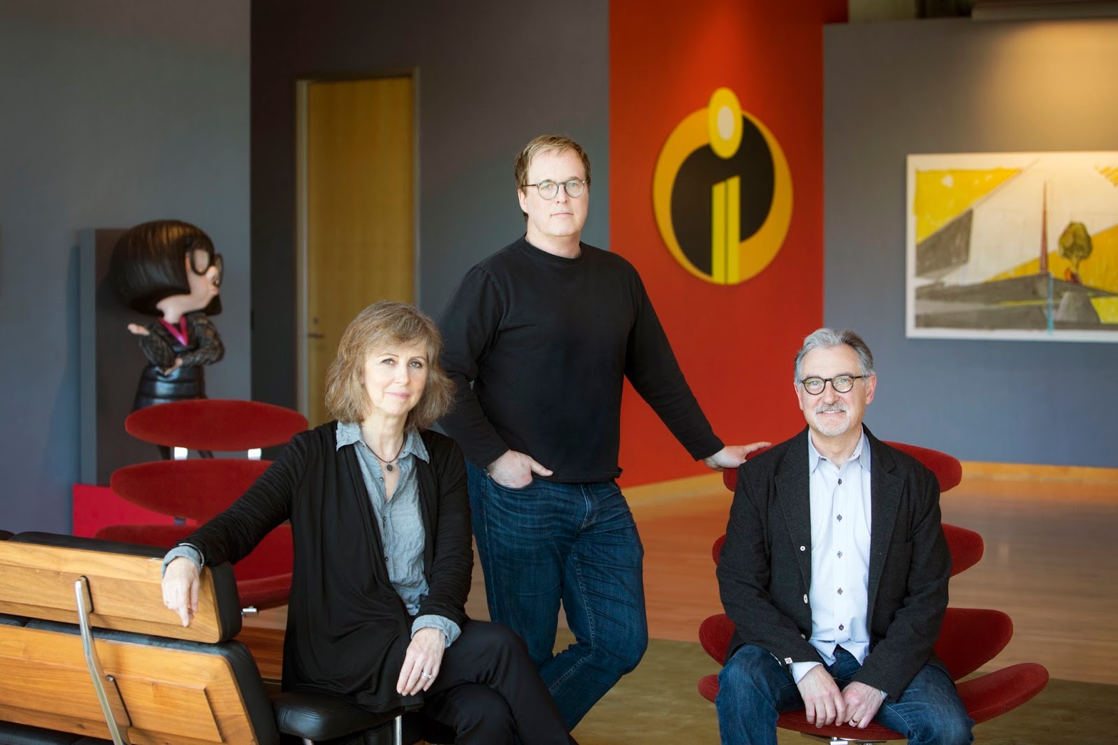 Incredibles 2 Interview with Brad Bird, Nicole Grindle & John Walker