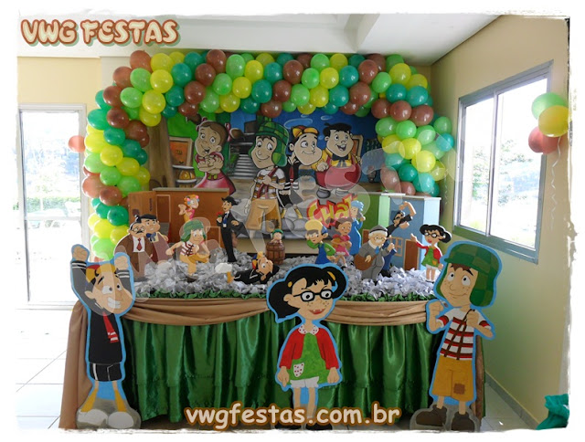 FESTAS Decoração para festas Infantis TEMA CHAVES E SUA TURMA FESTAS Decoração para festas Infantis TEMA CHAVES E SUA TURMA