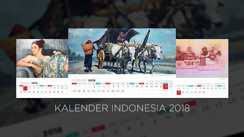 Desain Kalender Indonesia 2018 11251703