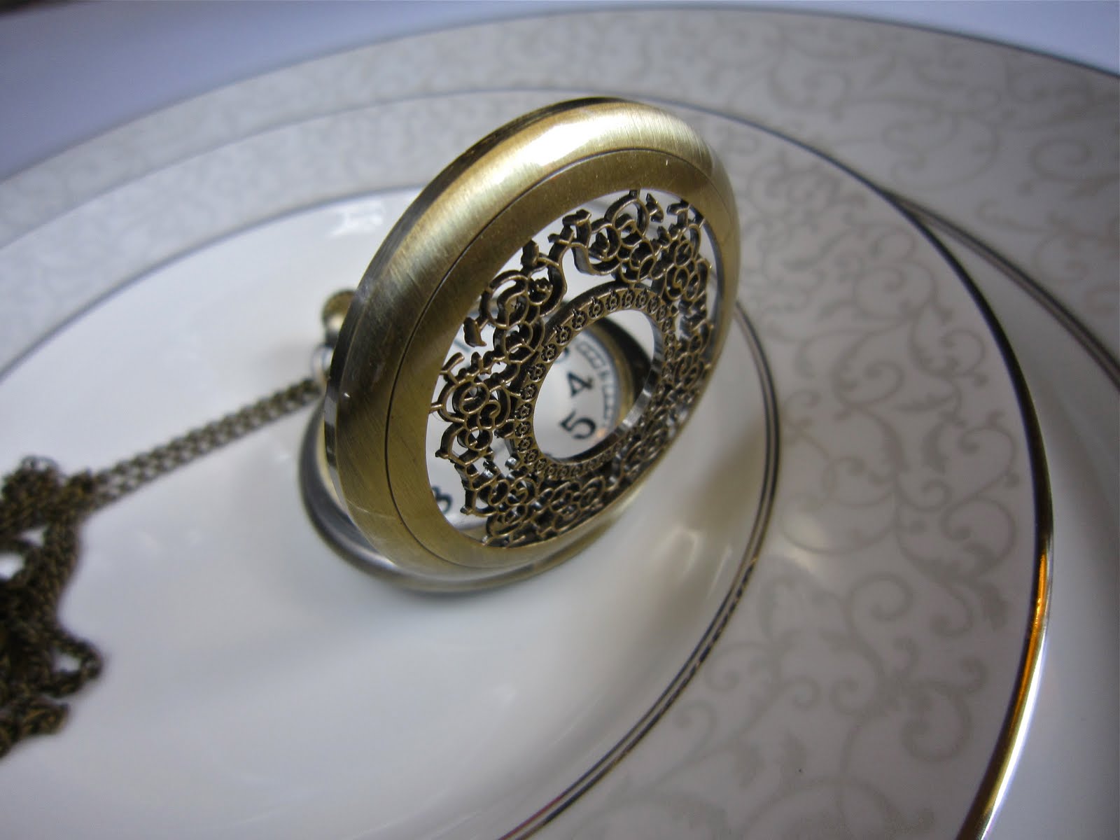 FrameBoutique Antique Pocket Watch Necklaces!