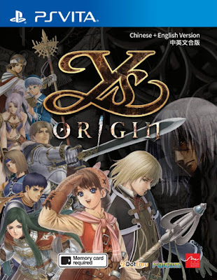 Ys Origin Game Cover PS4