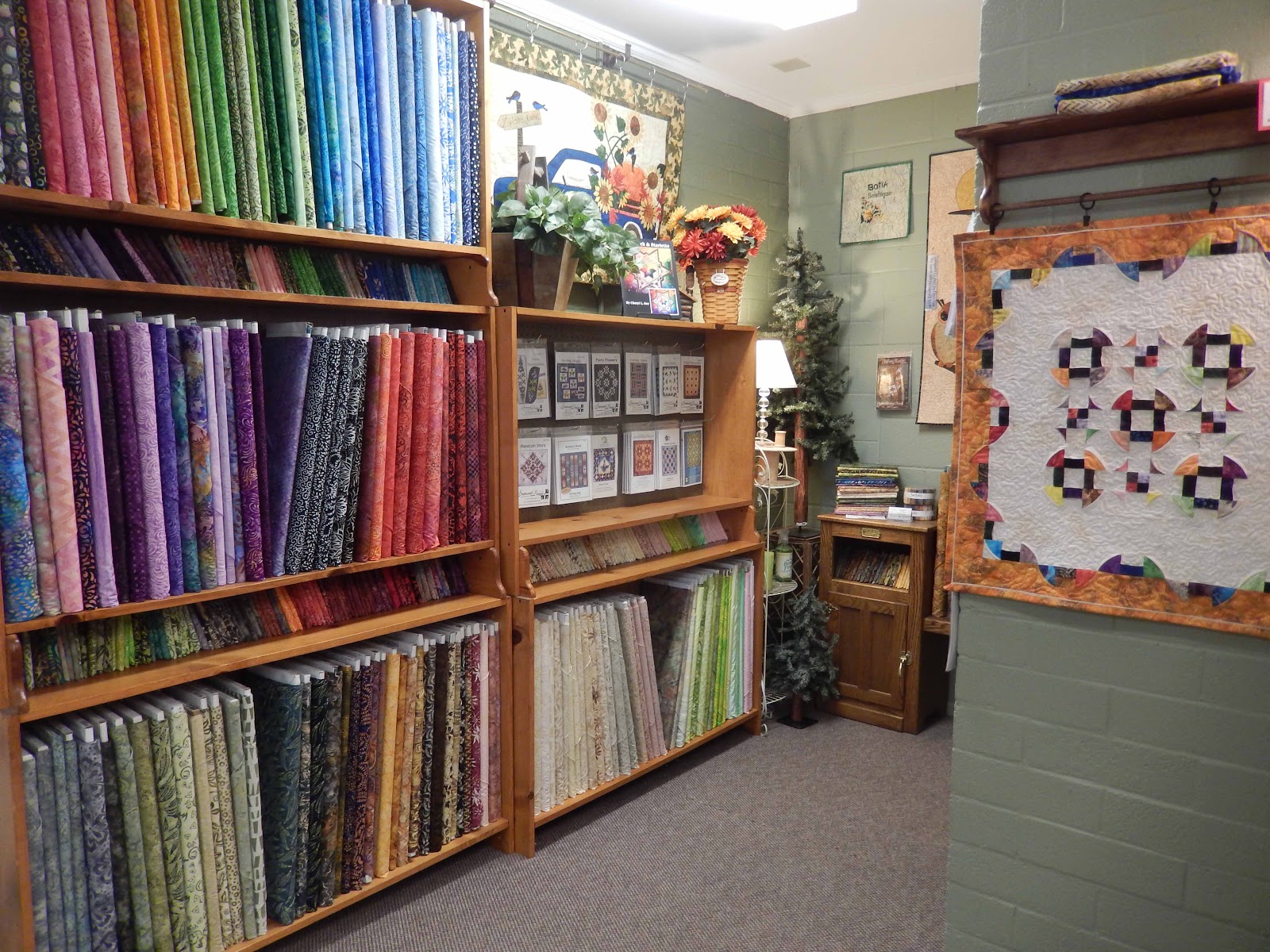 Cat Patches Quilt Shop Tangled Threads, Lynden, Washington