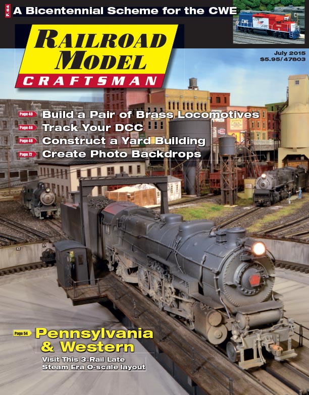 Chesapeake, Wheeling and Erie Railroad July Issue of Railroad Model