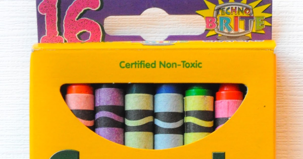 Crayola Techno Brite Crayons and Markers What's Inside the Box Jenny