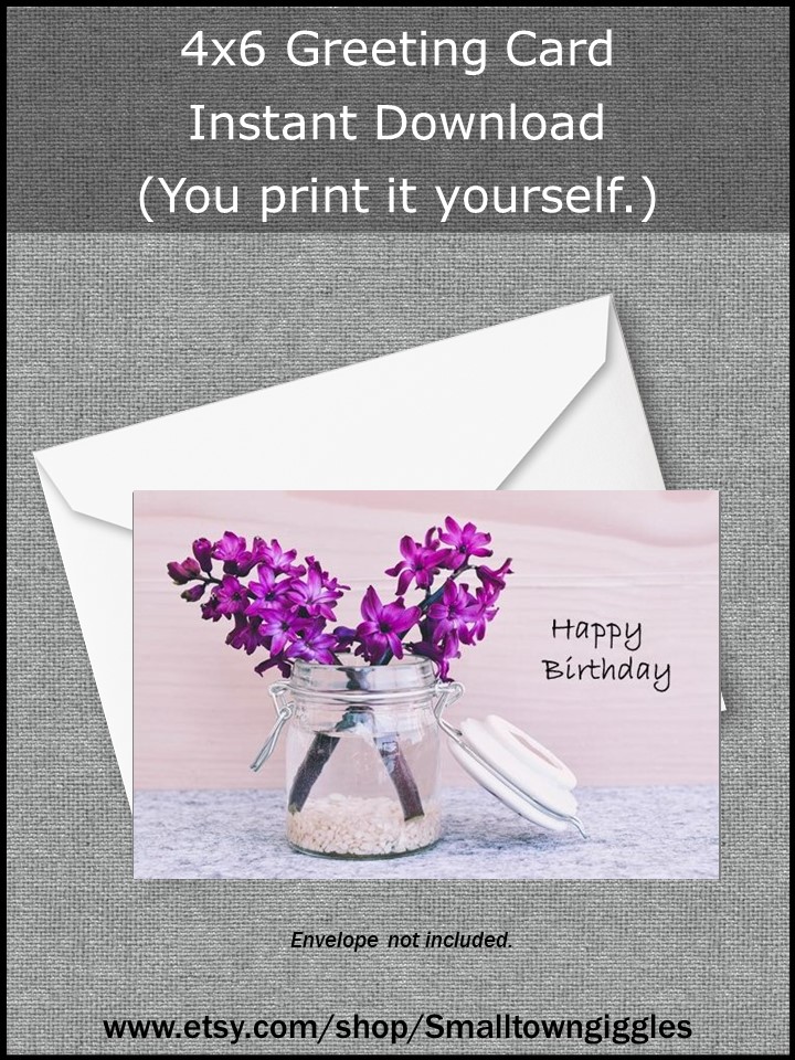 Printable Birthday Card