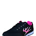 PU Panel Lace Up Sneakers